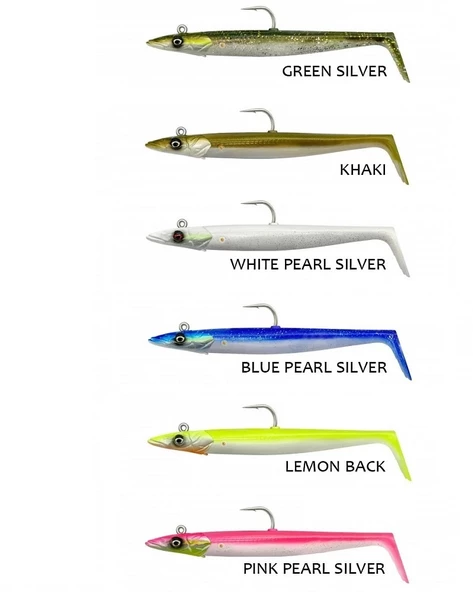 Savage Gear Sandeel V2 12cm 22gr 2+1 Silikon Suni Yem ürün görseli 1