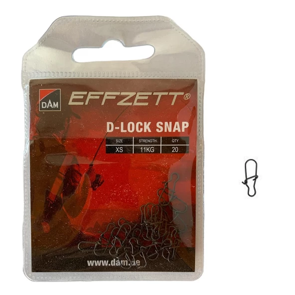 Dam D-Lock Snaps Klips 20 Adet - Resim 2