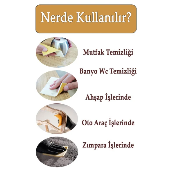 Ahşap Metal Sünger Zımpara Kağıdı Mutfak Banyo Bulaşık Süngeri Bant Kağıt Süngerli Zımpara 1 Metre 180 Kum ürün görseli 1