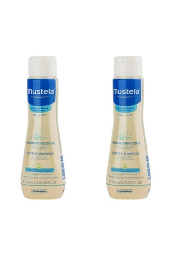 Mustela Gentle Shampoo Papatya Özlü 200 Ml 2 Kutu ürün görseli 1