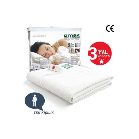 OMAK ELEKTRİKLİ BATTANİYE  90x145 ölçüde - Resim 2