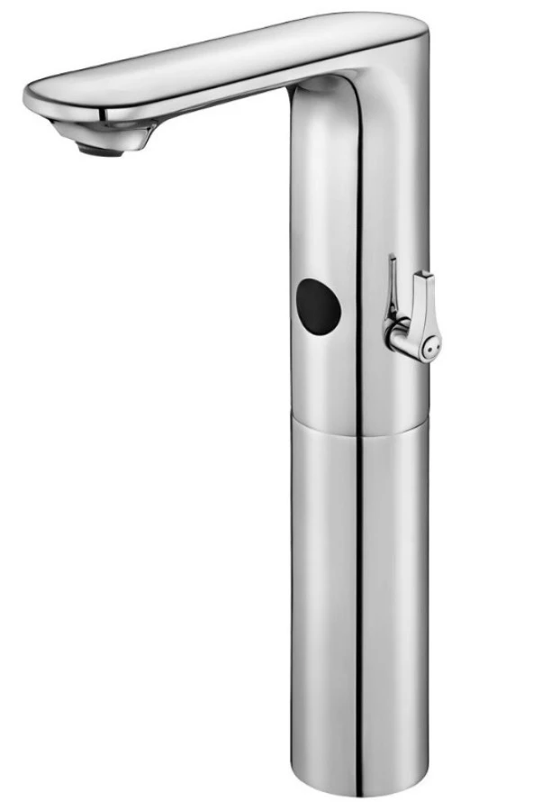 ECA Compact Fotoselli Yüksek Tip Lavabo Bataryası Pilli 108108036 Çift Su Girişli ürün görseli 1