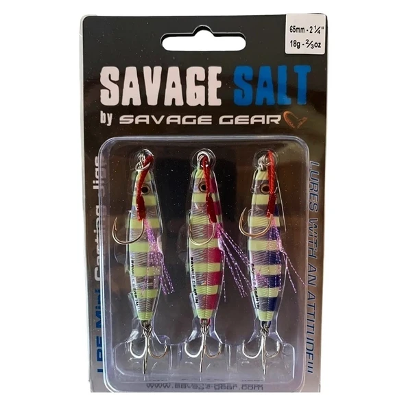 PTTAVM: Savage Gear Psycho Sprat Lrf Jig 3 Adet Turkish Zebra Mix