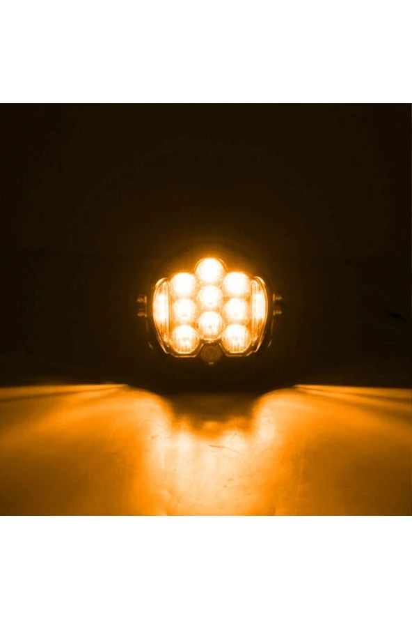 41201  6.5" Baja Style Shooter Offroad Projektör Turuncu Led Lamba ürün görseli 1