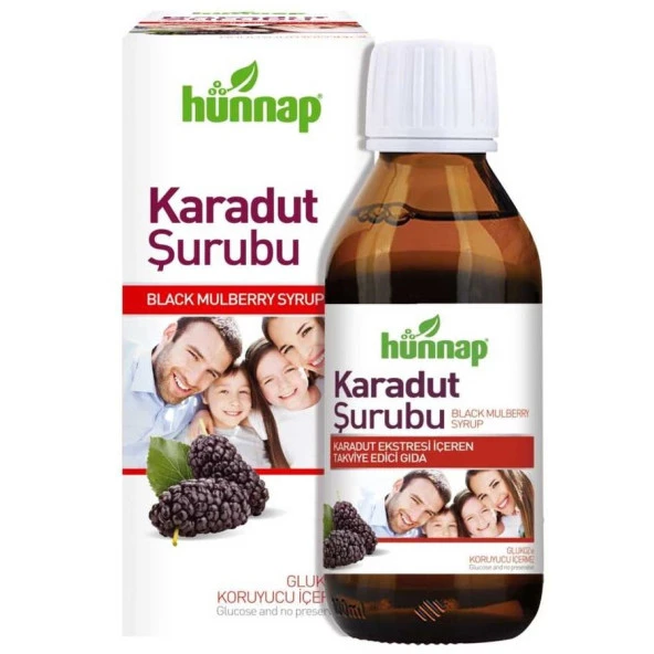 Hünnap Karadut Şurubu 50ml ürün görseli 1
