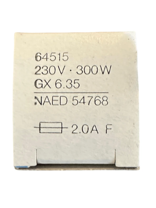 Osram 64515 300W GX6.35 Duylu Halojen Projektör Lambası ürün görseli 1