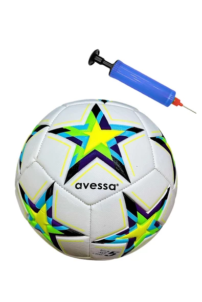 Avessa FT800-110SB Futbol Topu Sarı-Beyaz 4 Astar Pompalı ürün görseli 1
