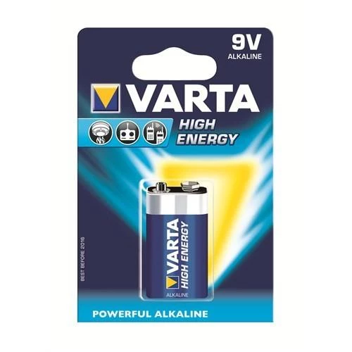 Varta Longlife Power Pil 9V ürün görseli 1
