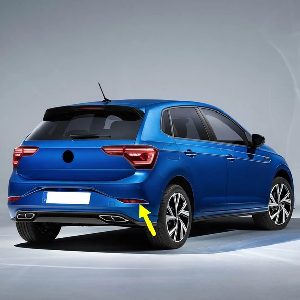 VW Polo 2021-2025 Arka Tampon Sağ Dıştaki Reflektör 2G0945106A ürün görseli 1