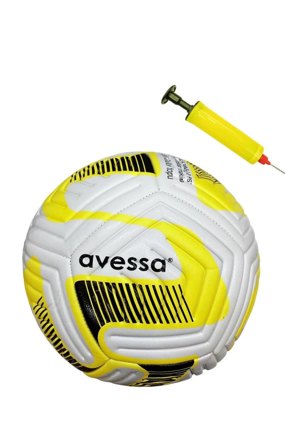 Avessa FT900-140S Futbol Topu Sarı 4 Astar Pompalı ürün görseli 1