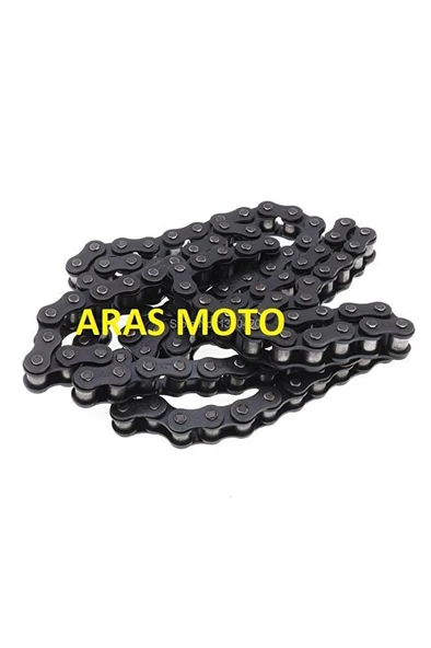 Bajaj Pulsar Ns 150-Ns 160-As150 Teker Zinciri 136 Bakla 4*28 Oringsiz Düz A Kalite Tayvan  ARASMOTO ürün görseli 1