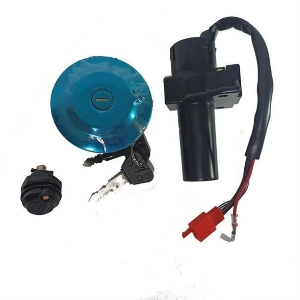 Yamaha Ybr 125 Esd 2011-2015 Kontak Seti Depo Kapak Dahil  ARASMOTO ürün görseli 1