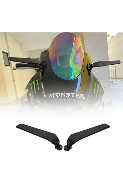 Motosiklet Kanat Dikiz Ayna Cf Moto Sr 250 Pulsar Rs 200 Uyumlu  ARASMOTO ürün görseli 1