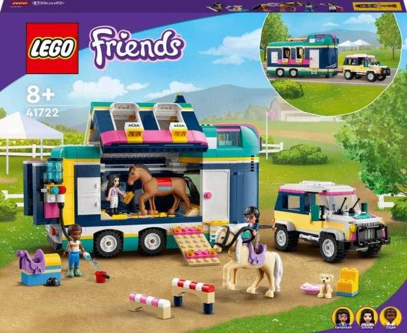 LEGO Friends 41722 Horse Show Trailer ürün görseli 1