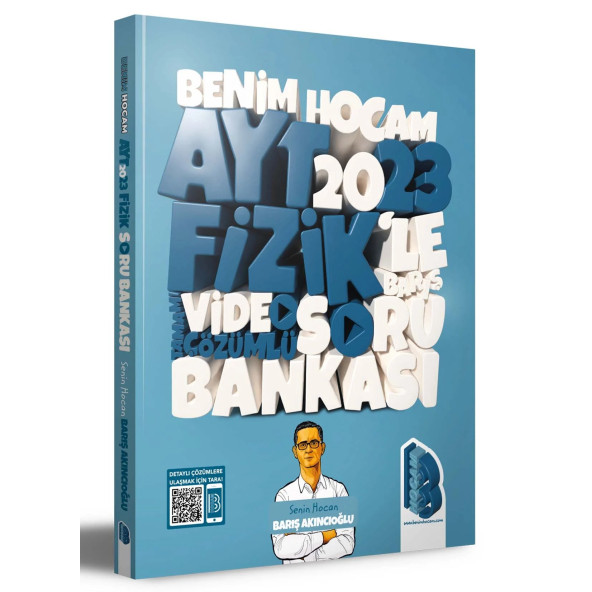 2023 AYT Fizik Tamamı Video Çözümlü Soru Bankası Benim Hocam Yayınları ürün görseli 1