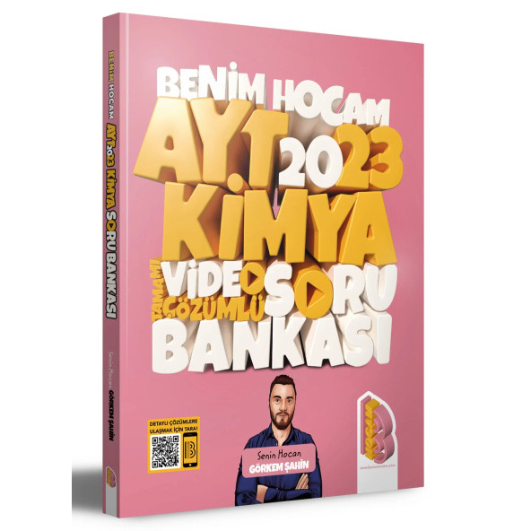 2023 AYT Kimya Tamamı Video Çözümlü Soru Bankası Benim Hocam Yayınları ürün görseli 1