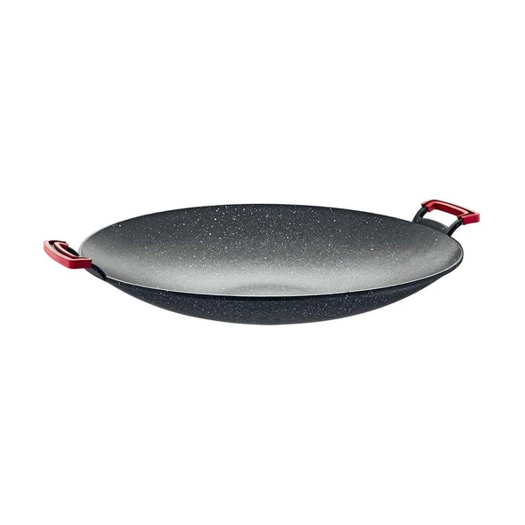 OMS Granit Saç Kavurma Tava 40 CM 3225000740GRİ ürün görseli 1