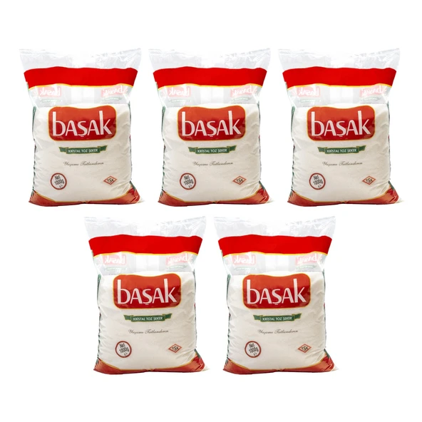 Başak Toz Şeker 1 Kg x 5 Adet ürün görseli 1