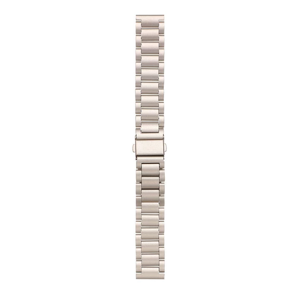 Gpack Garmin Active 3S 18mm Kordon Metal Sıralı Kordon KRD 04 ürün görseli 1
