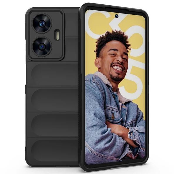 Gpack Realme C55 Kılıf Optimum Mat Kamera Korumalı Silikon ürün görseli 1