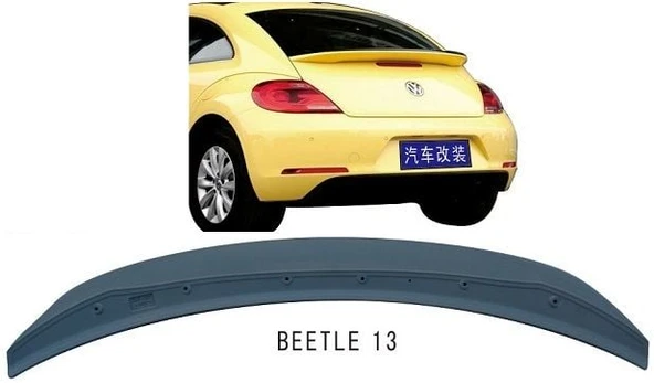 AUTOGP Vw bettle bagaj üstü spoiler pianoblack boyalı  2012+ - Resim 2