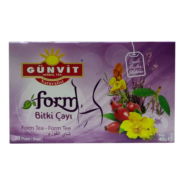 Günvit Form Karışık Bitki Çayı 20 Süzen Poşet ürün görseli 1