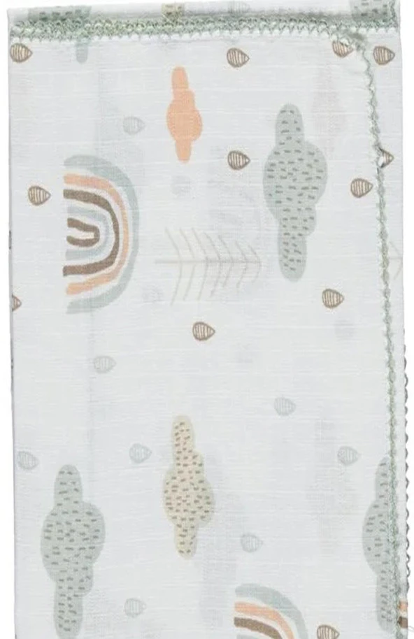 Müslin Battaniye Bebek Örtüsü 80x80 - Resim 5