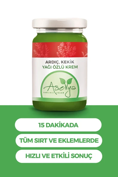 ASELYA Ardıç Ve Kekik Yağı Özlü Ağrı Kremi ürün görseli 1