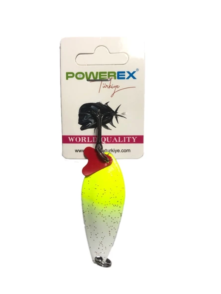 Turna Kaşığı 25 Gram Powerex Gallop 25 gr. 6,3 cm. Mod. 20 Metal Kaşık Sahte Yem ürün görseli 1
