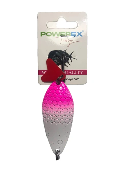 Turna Kaşığı 7 cm 24 Gram Metal Kaşık Powerex Shadow Turna 24 gr. 70 mm. Mod.133 Metal Kaşık Sahte Yem ürün görseli 1