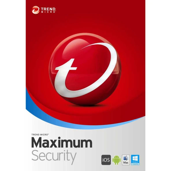 TRENDMICRO  TICEWWM8XLIZLN MAXIMUM SECURITY 2015 3 KULLANICI 2 YIL ürün görseli 1