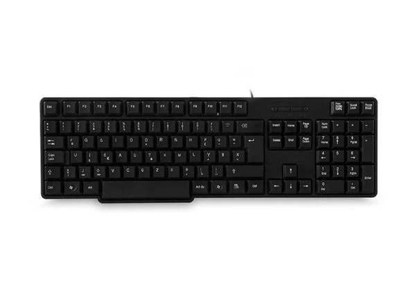 EVEREST KB-517U/F Kablolu USB F TR Siyah Standart Klavye ürün görseli 1