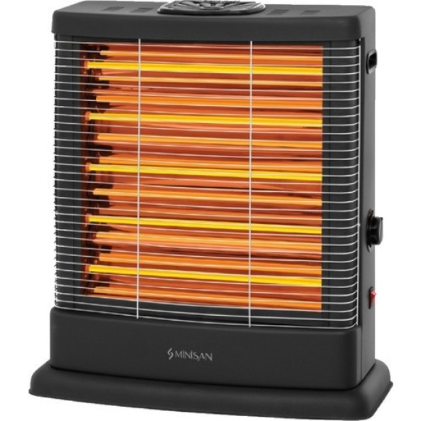 Minisan Maxi MS2500 Quartz Elektrikli Isıtıcı Soba Minisan ürün görseli 1