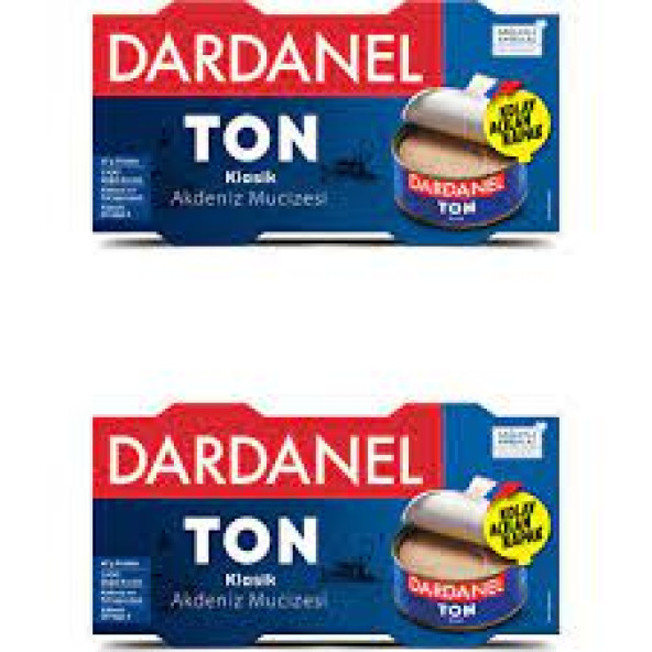Dardanel Klasik Ton Balığı 4 x 140 G ürün görseli 1