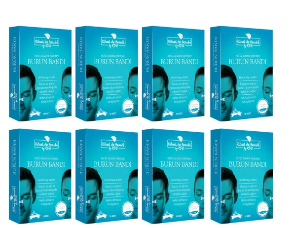 8 Kutu(80 ADT)Rituel De Beaute Horlama Önleyici Burun Nefes Bandı ürün görseli 1