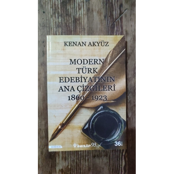 Modern Türk Edebiyatının Ana Çizgileri 1860-1923 ürün görseli 1