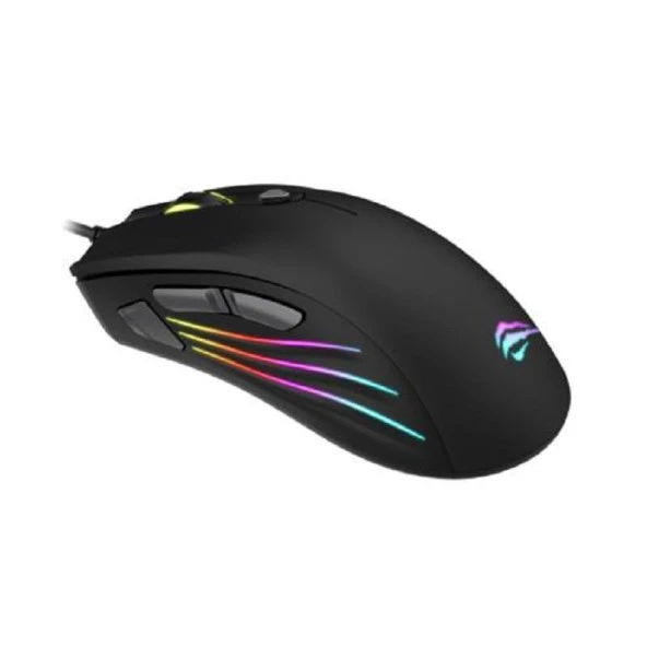 GameNote MS1002 Kablolu RGB Gaming Mouse Siyah - Resim 7