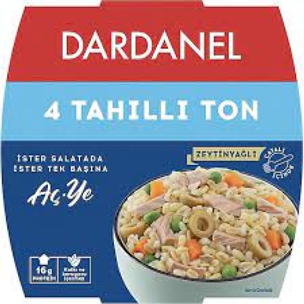 Dardanel 4 Tahıllı Ton 160 gr ürün görseli 1