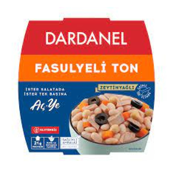 Dardanel Fasulyeli Ton 160 gr - Resim 2