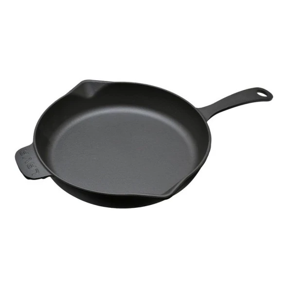 Lava Demir Döküm Yuvarlak 28 Cm Kızartma Tavası Metal Saplı ürün görseli 1