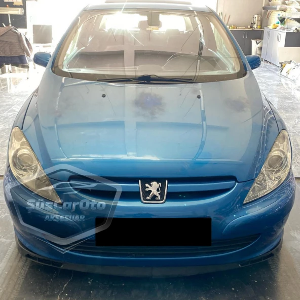 Peugeot 307 2001-2008 Uyumlu Üniversal Laguna Lip Esnek Ön Lip 2 Parça Tampon Altı Dil Karlık Ön Ek ürün görseli 1
