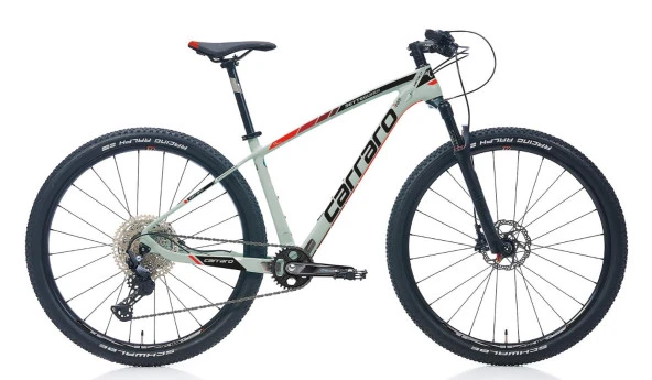 Carraro Setteguadi 9.1 Karbon 457H Deore 12V Çimento Grisi-Kırmızı Siyah ürün görseli 1