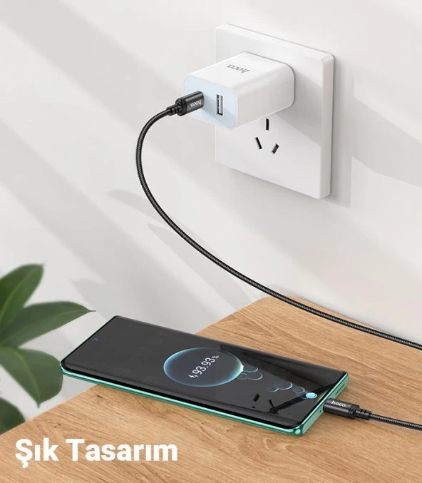 Hoco X89 Pd 60w Type-C to Type-C Hızlı Şarj ve Data Kablosu - Resim 5