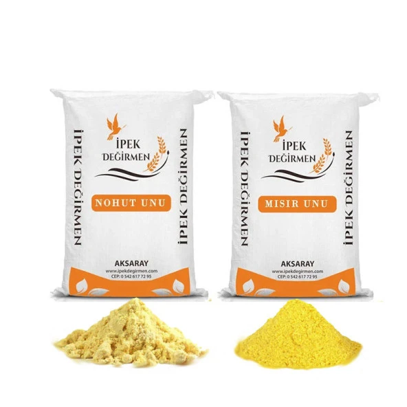 İpek Değirmen 2 Kg Ekmeklik Glutensiz Hamur İşi Paketi 2 Çeşit ürün görseli 1