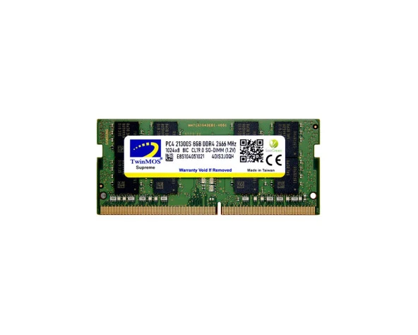 TWINMOS MDD48GB2666N 8GB DDR4 2666Mhz Notebook Bellek ürün görseli 1