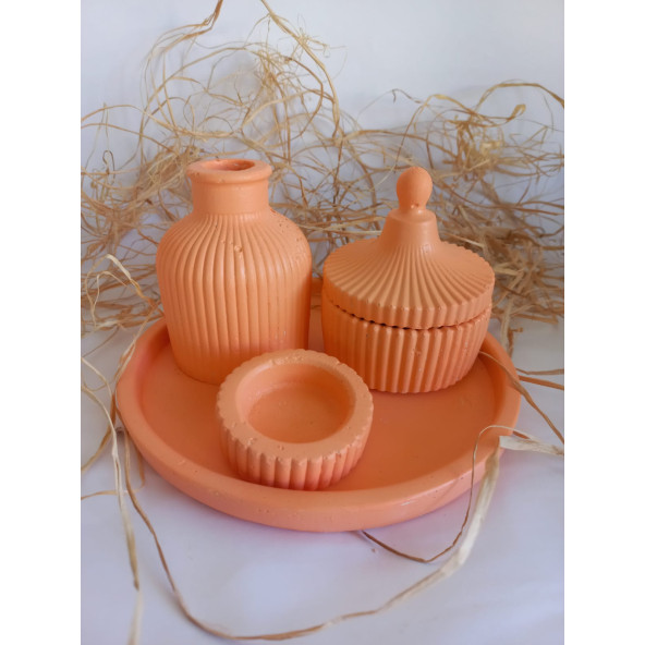 STANDLI MUMLUK SET KARIŞIK - Resim 5
