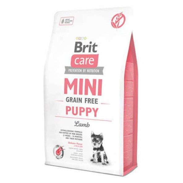 Brit care tahılsız 7kg mini puppy kuzu etli yavru köpek maması ufak ırk yavru köpek maması ürün görseli 1