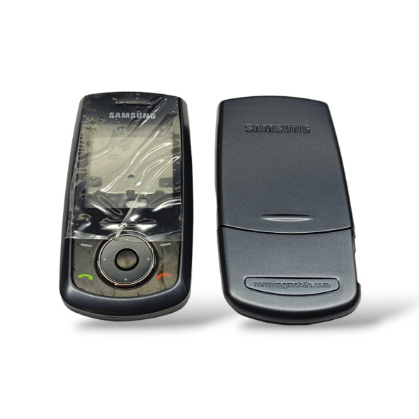 Samsung M600 Kasa Samsung Galaxy M600 Uyumlu Siyah Renk Orta Kasa Ön Arka Kapak Tuş Takımı ürün görseli 1