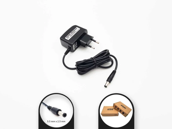 RETRO  6V 600mA 3.6W Ac Adaptör RPA-AC081 ürün görseli 1