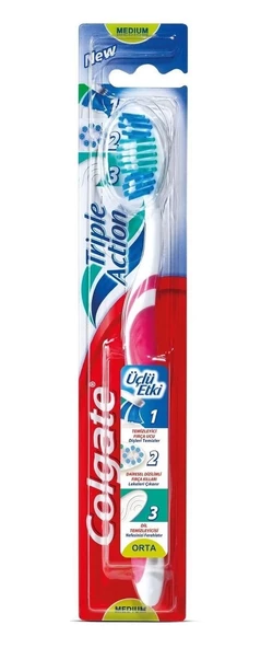 Colgate Üçlü Etki Diş Fırçası ürün görseli 1